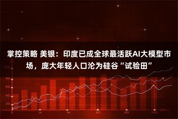 掌控策略 美银：印度已成全球最活跃AI大模型市场，庞大年轻人口沦为硅谷“试验田”
